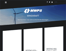 Tablet Screenshot of de.mywindpowersystem.com